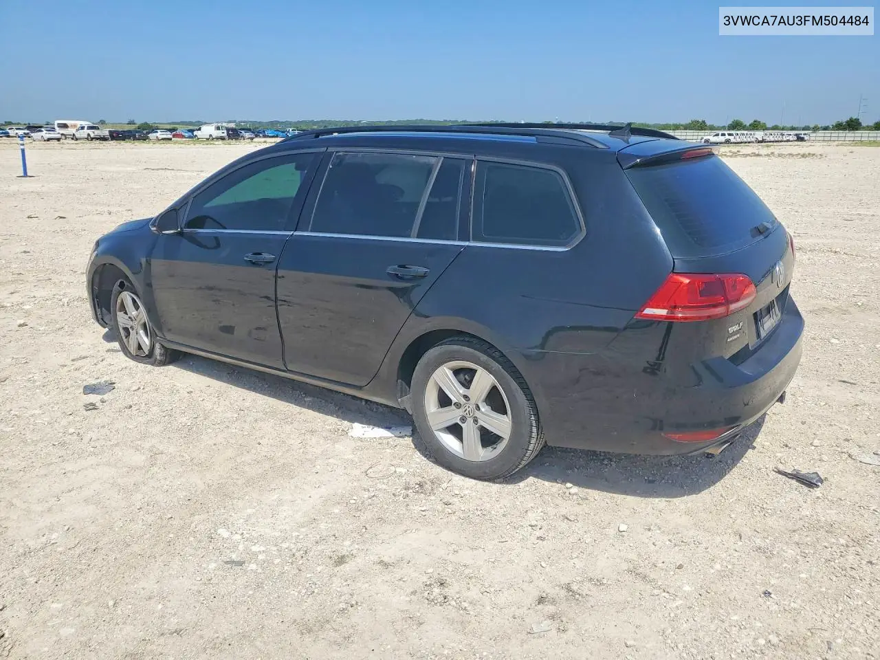 2015 Volkswagen Golf Sportwagen Tdi S VIN: 3VWCA7AU3FM504484 Lot: 61731546