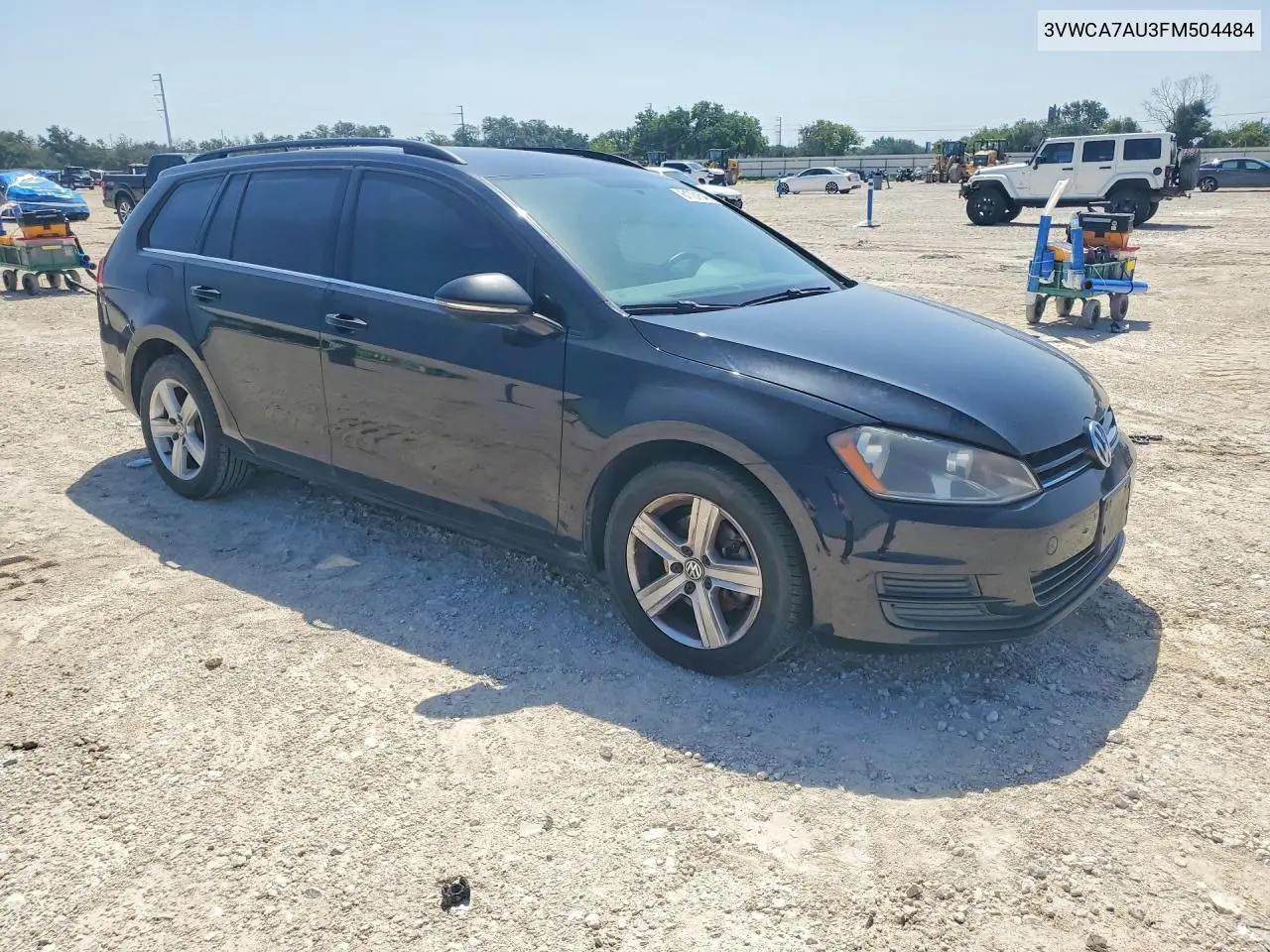 2015 Volkswagen Golf Sportwagen Tdi S VIN: 3VWCA7AU3FM504484 Lot: 61731546