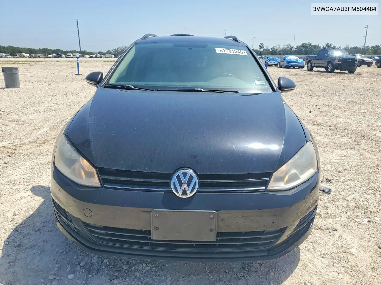2015 Volkswagen Golf Sportwagen Tdi S VIN: 3VWCA7AU3FM504484 Lot: 61731546