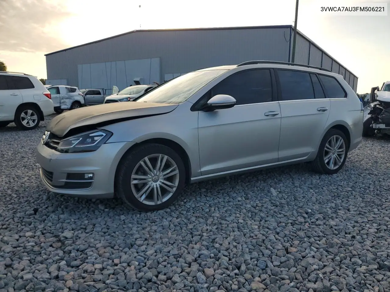 2015 Volkswagen Golf Sportwagen Tdi S VIN: 3VWCA7AU3FM506221 Lot: 62232486