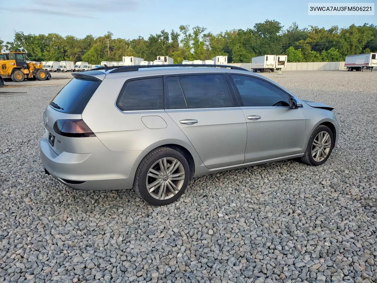2015 Volkswagen Golf Sportwagen Tdi S VIN: 3VWCA7AU3FM506221 Lot: 62232486
