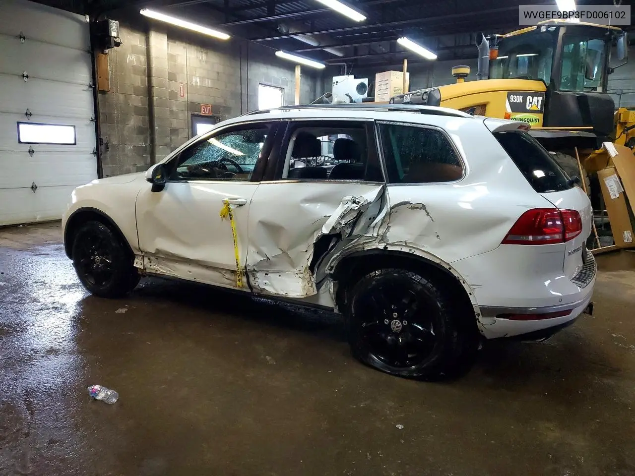 2015 Volkswagen Touareg V6 VIN: WVGEF9BP3FD006102 Lot: 74869935