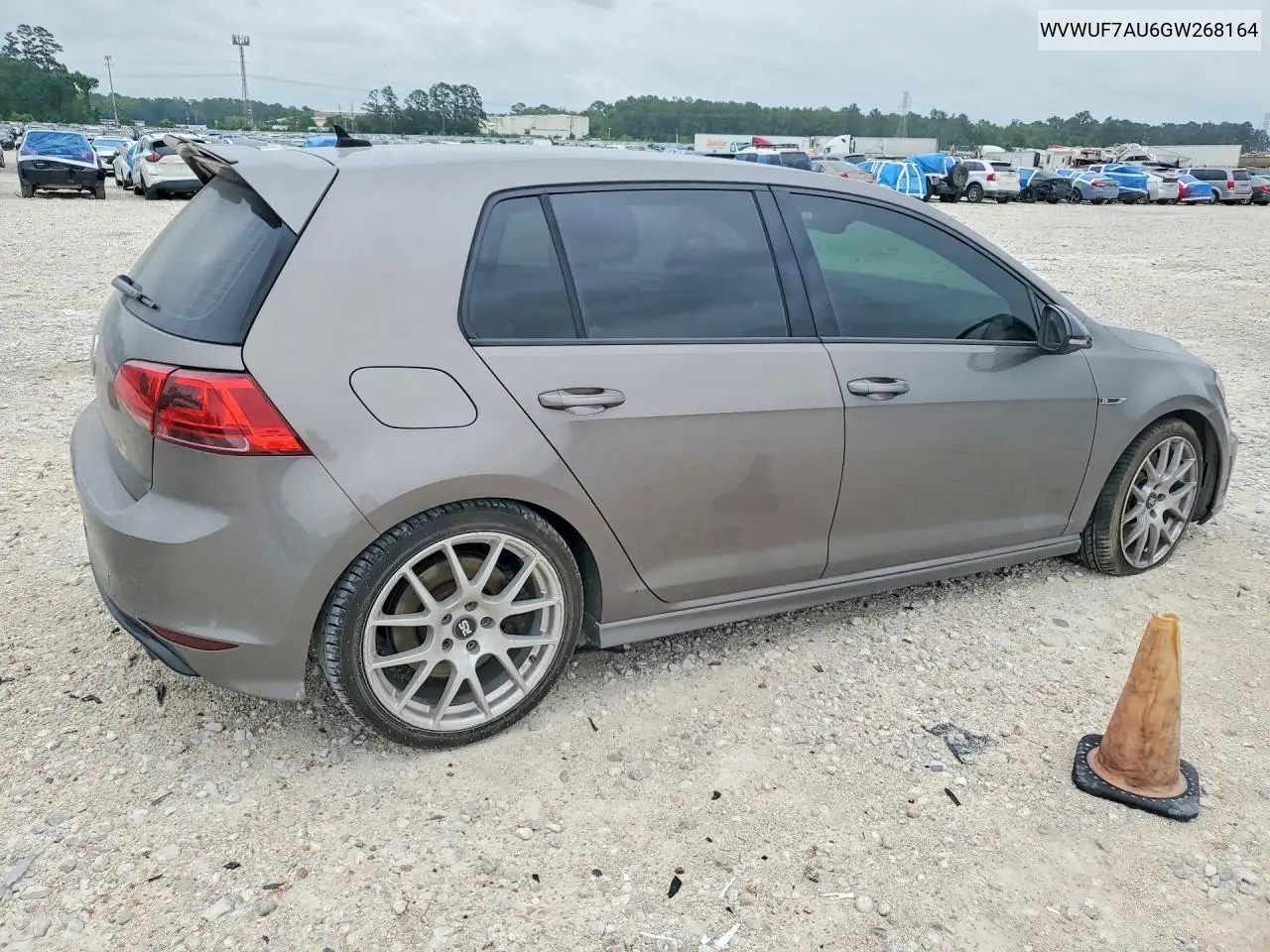 2016 Volkswagen Golf R VIN: WVWUF7AU6GW268164 Lot: 52458426