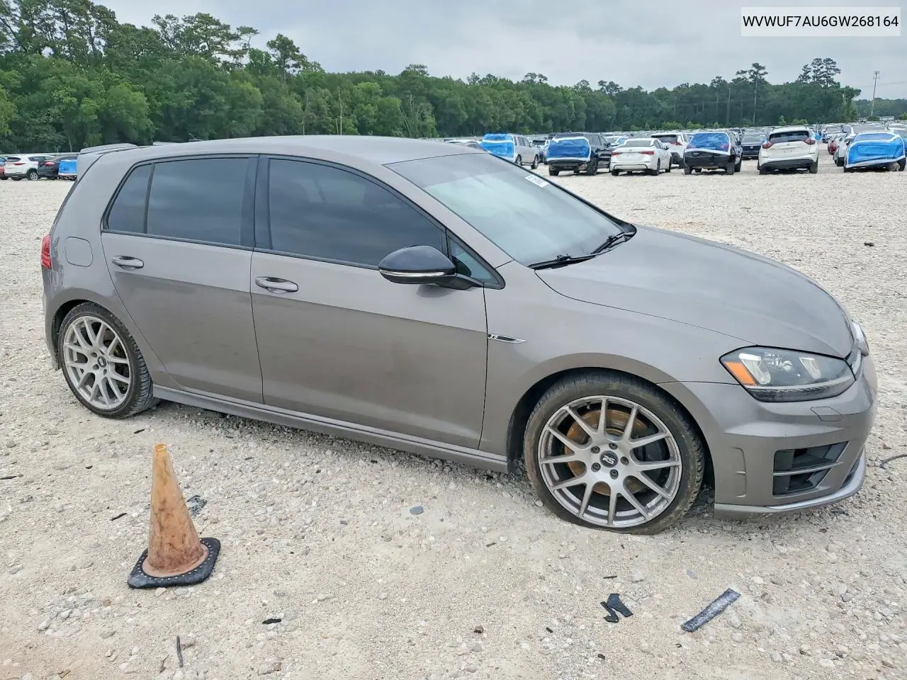 2016 Volkswagen Golf R VIN: WVWUF7AU6GW268164 Lot: 52458426