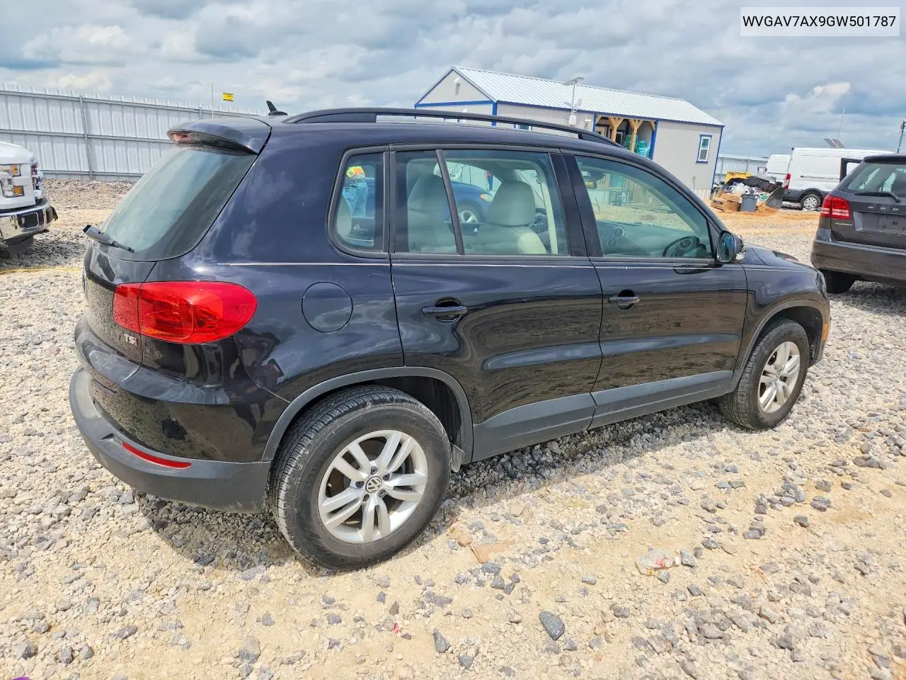 2016 Volkswagen Tiguan S VIN: WVGAV7AX9GW501787 Lot: 54952236