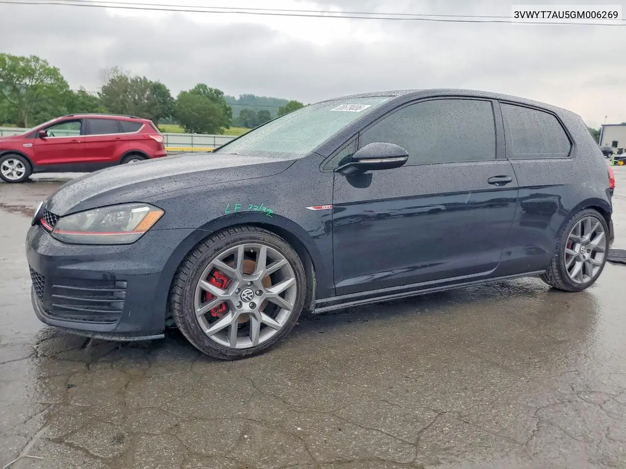 2016 Volkswagen Gti S VIN: 3VWYT7AU5GM006269 Lot: 55579036