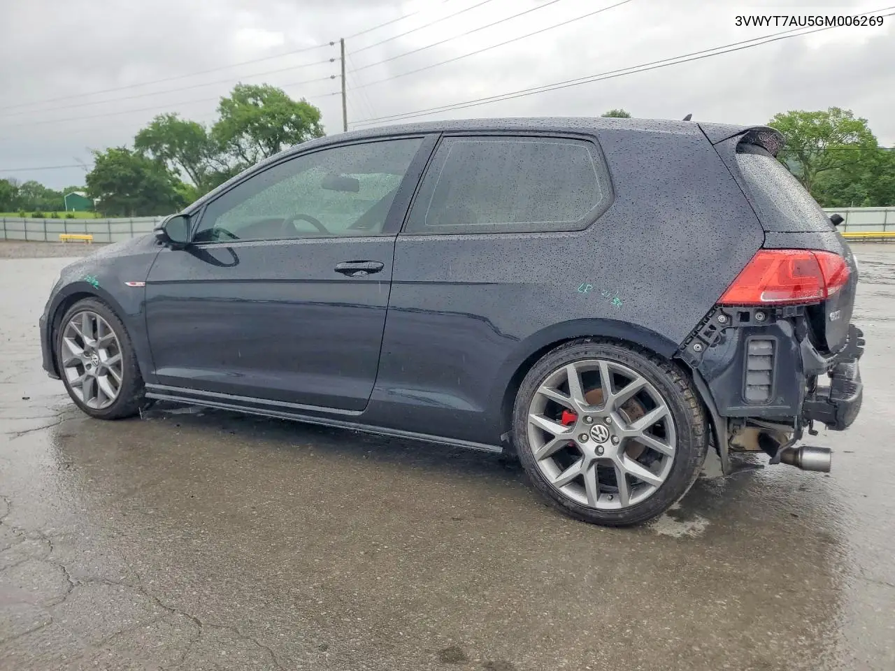 2016 Volkswagen Gti S VIN: 3VWYT7AU5GM006269 Lot: 55579036
