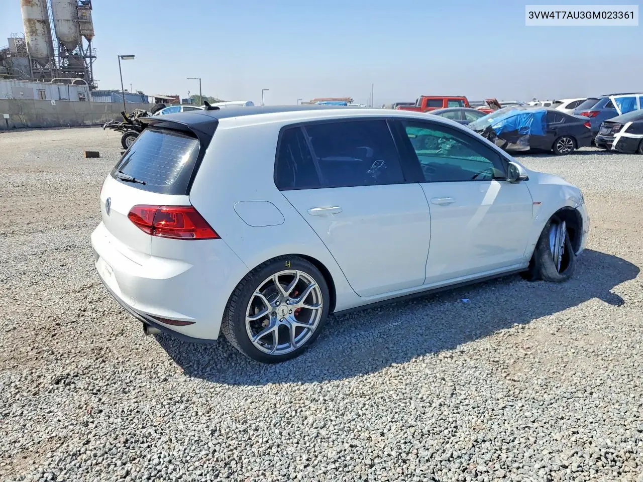 2016 Volkswagen Gti S VIN: 3VW4T7AU3GM023361 Lot: 56817716