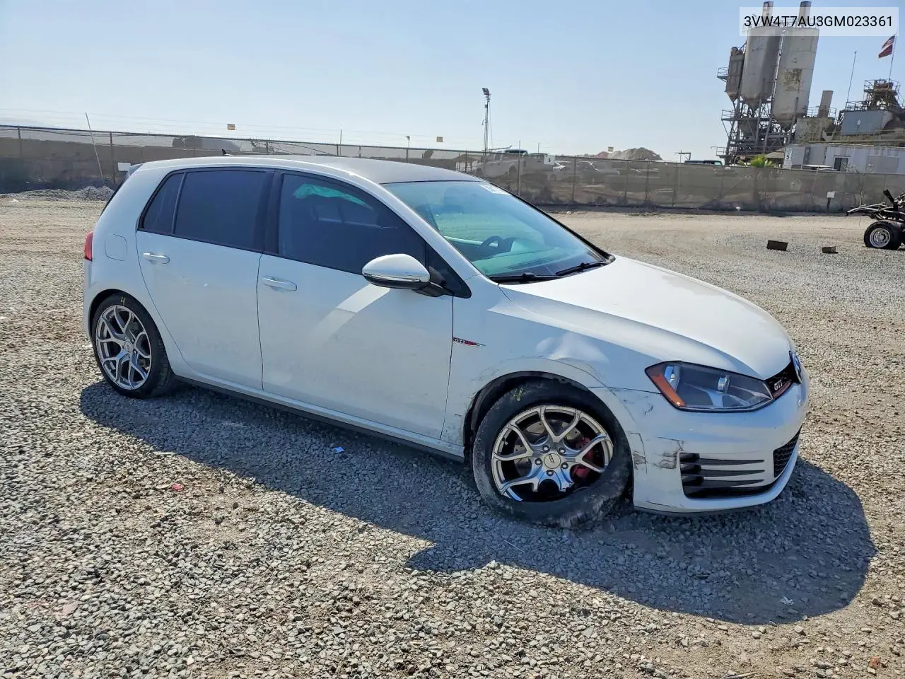 2016 Volkswagen Gti S VIN: 3VW4T7AU3GM023361 Lot: 56817716