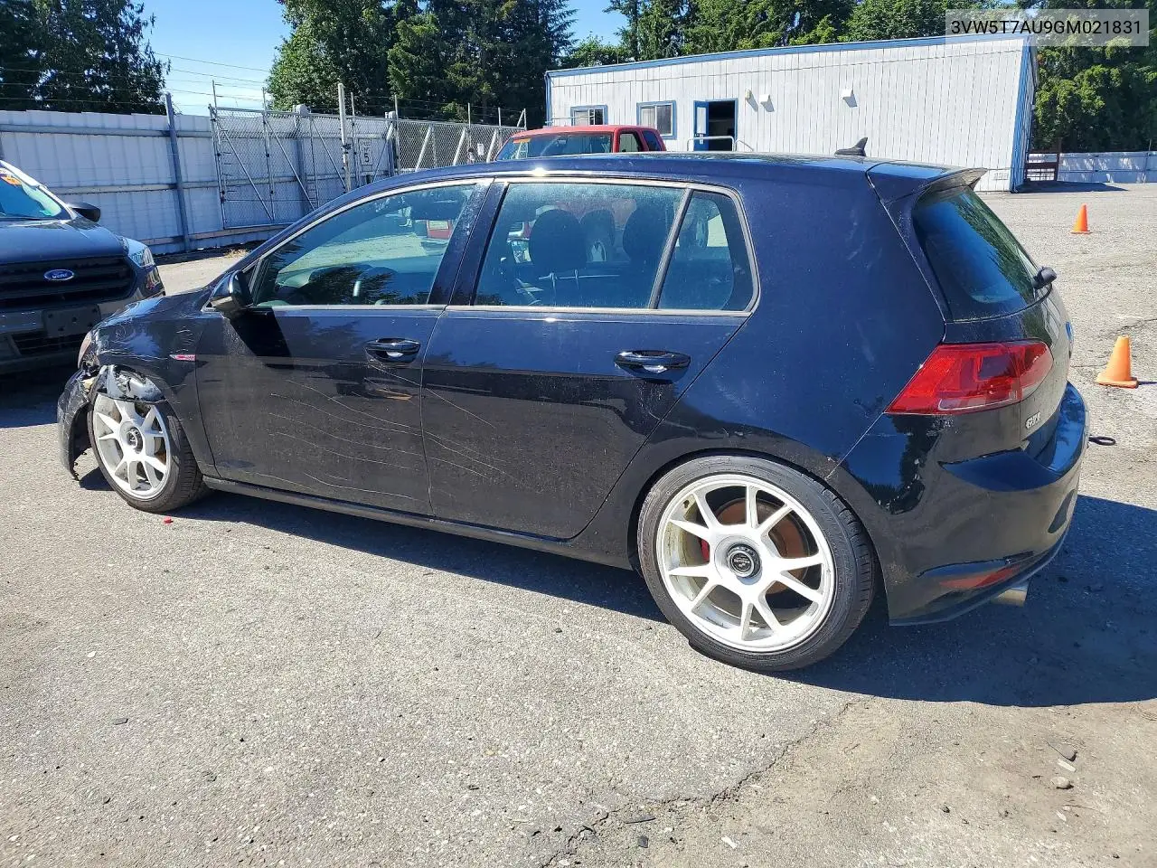 2016 Volkswagen Gti S VIN: 3VW5T7AU9GM021831 Lot: 57203896
