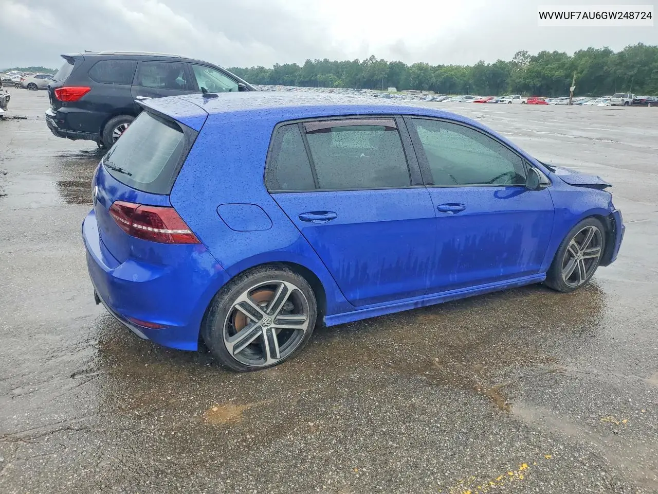 2016 Volkswagen Golf R VIN: WVWUF7AU6GW248724 Lot: 57727566