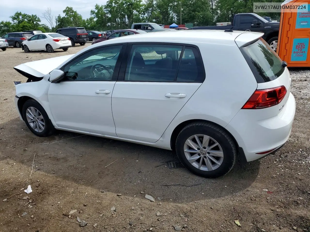 2016 Volkswagen Golf S/Se VIN: 3VW217AU1GM037224 Lot: 57953266
