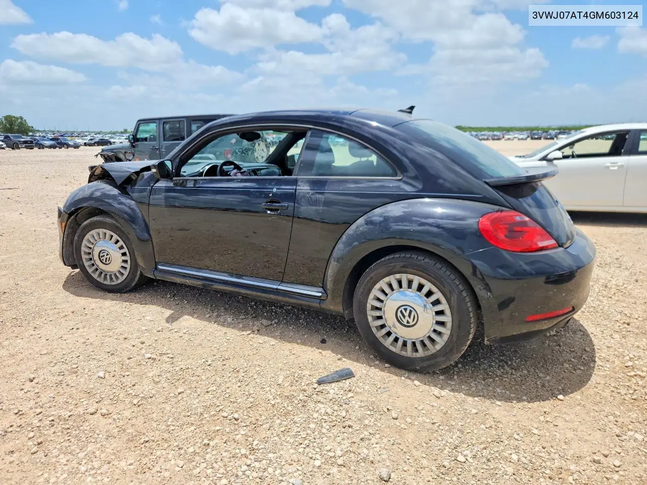 2016 Volkswagen Beetle Se VIN: 3VWJ07AT4GM603124 Lot: 58467286