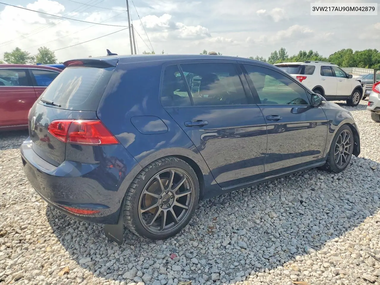 2016 Volkswagen Golf S/Se VIN: 3VW217AU9GM042879 Lot: 59938026