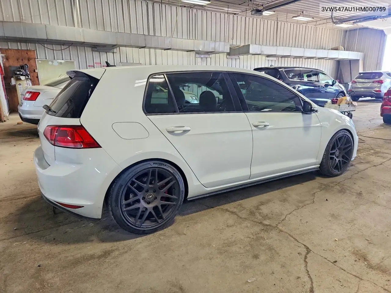 2017 Volkswagen Gti Sport VIN: 3VW547AU1HM000759 Lot: 55039836