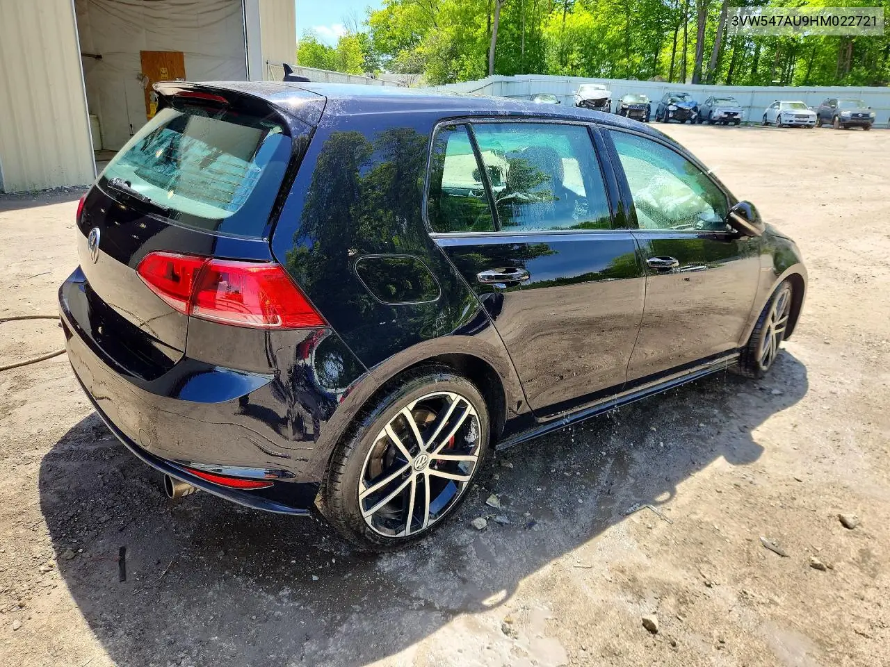 2017 Volkswagen Gti Sport/Se/Autobahn VIN: 3VW547AU9HM022721 Lot: 55107446