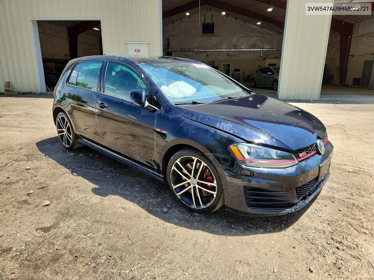 2017 Volkswagen Gti Sport/Se/Autobahn VIN: 3VW547AU9HM022721 Lot: 55107446