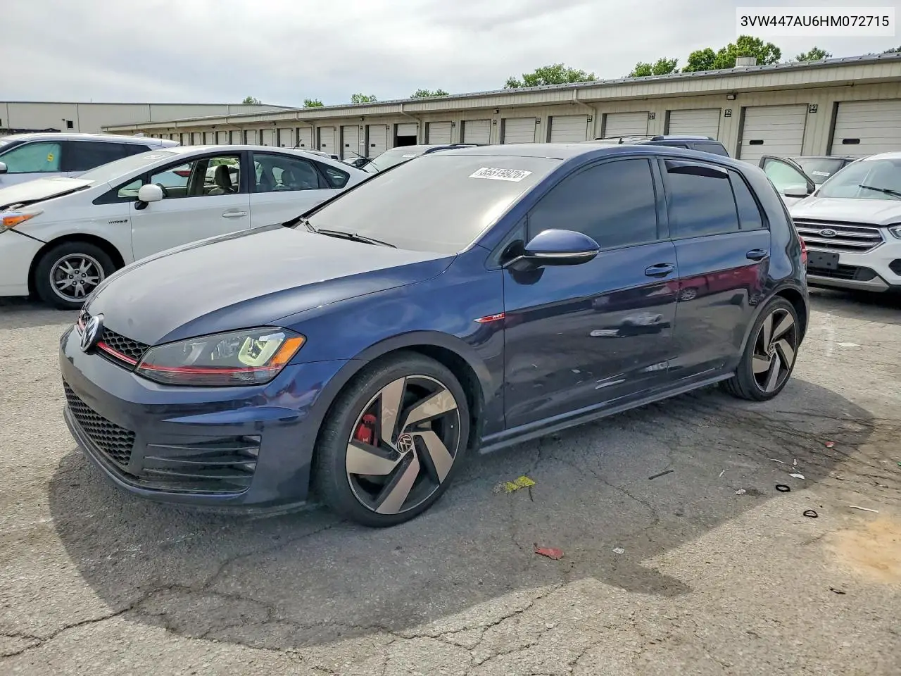 2017 Volkswagen Gti S VIN: 3VW447AU6HM072715 Lot: 55319926