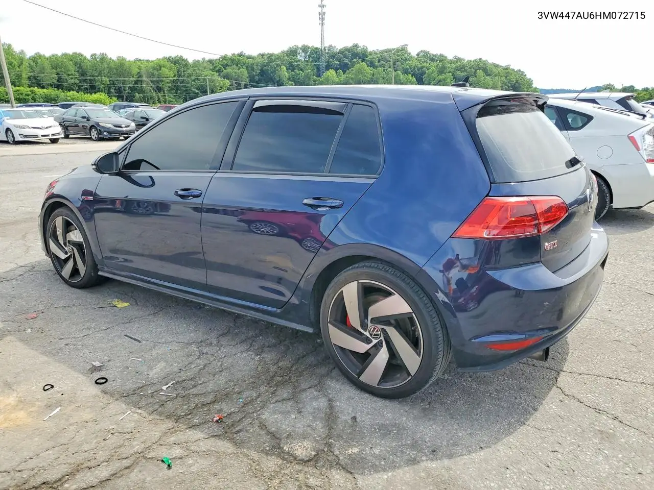 2017 Volkswagen Gti S VIN: 3VW447AU6HM072715 Lot: 55319926