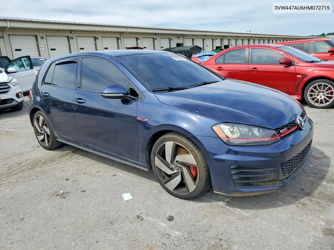 2017 Volkswagen Gti S VIN: 3VW447AU6HM072715 Lot: 55319926