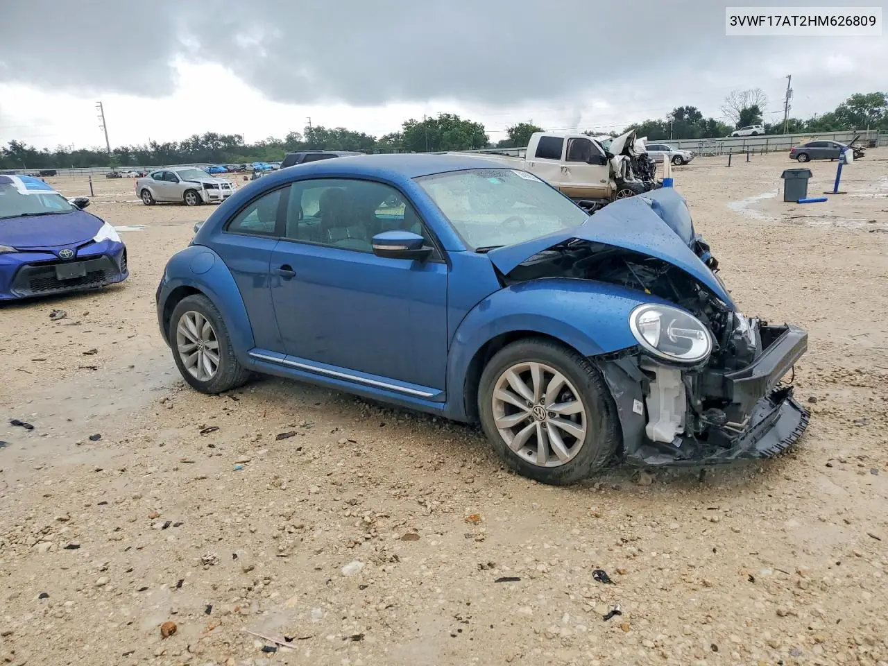 2017 Volkswagen Beetle 1.8T VIN: 3VWF17AT2HM626809 Lot: 56096626