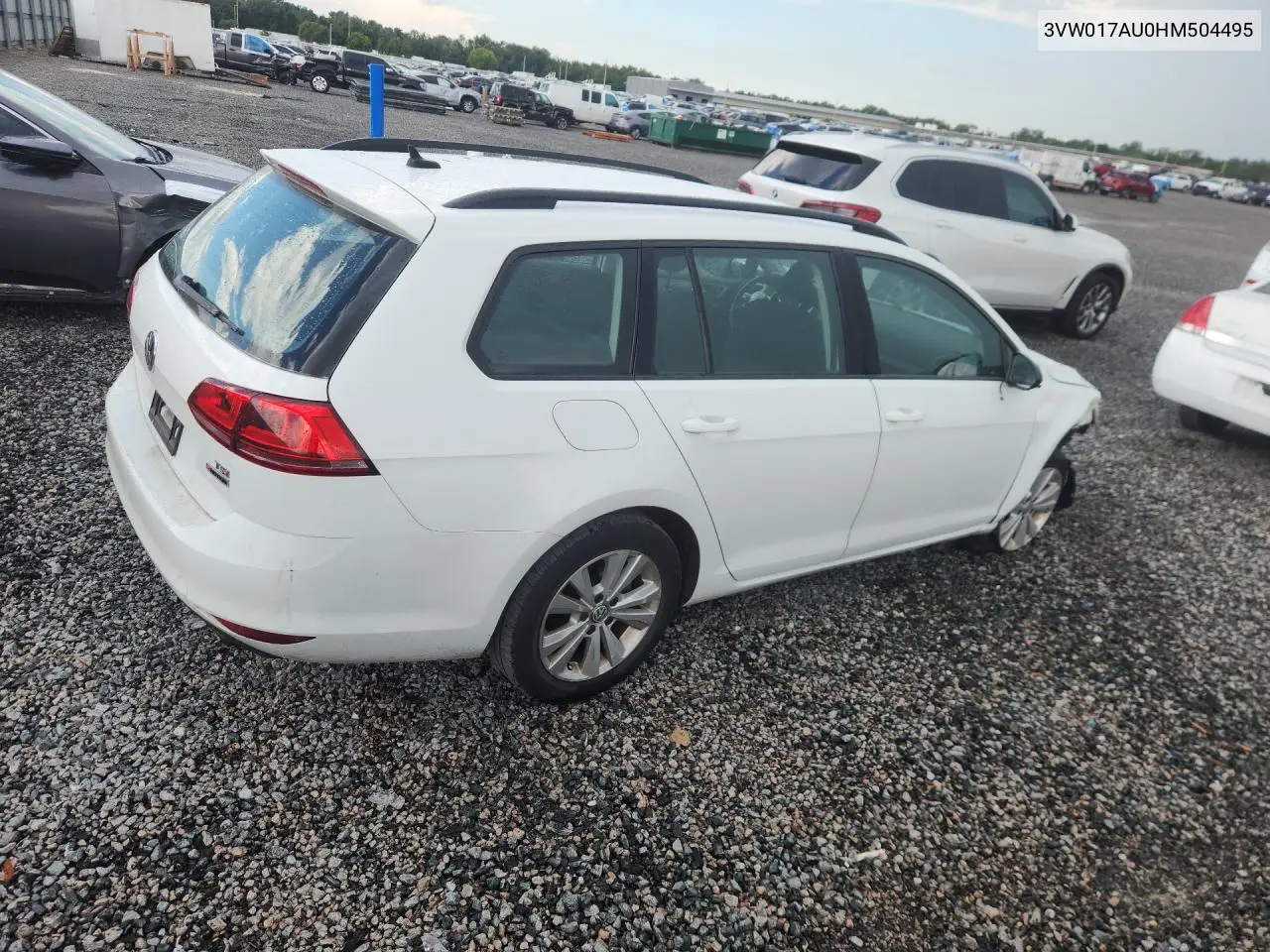 2017 Volkswagen Golf Sportwagen S VIN: 3VW017AU0HM504495 Lot: 56717546