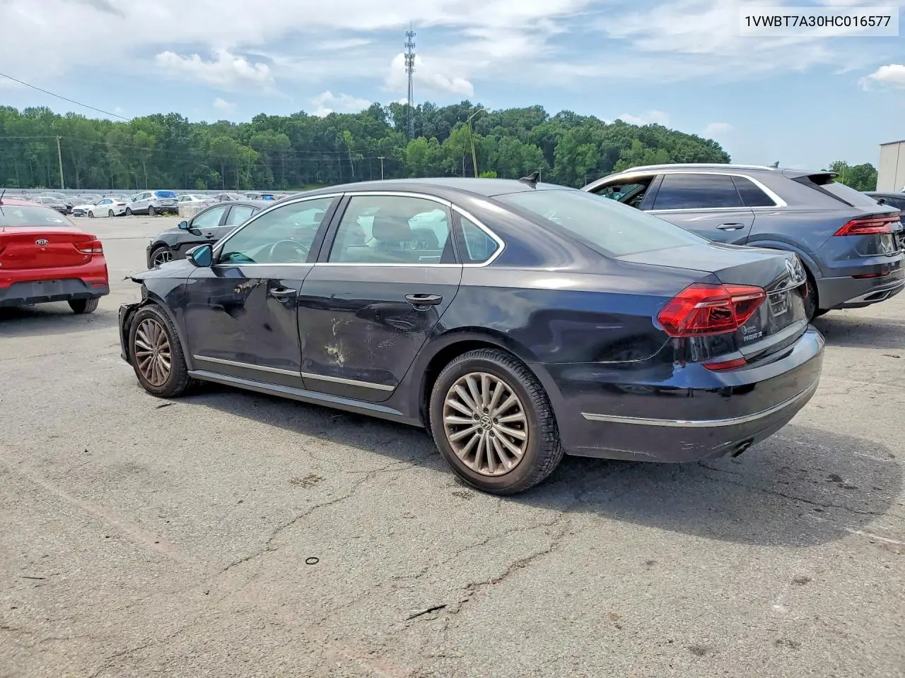 2017 Volkswagen Passat Se VIN: 1VWBT7A30HC016577 Lot: 56799726