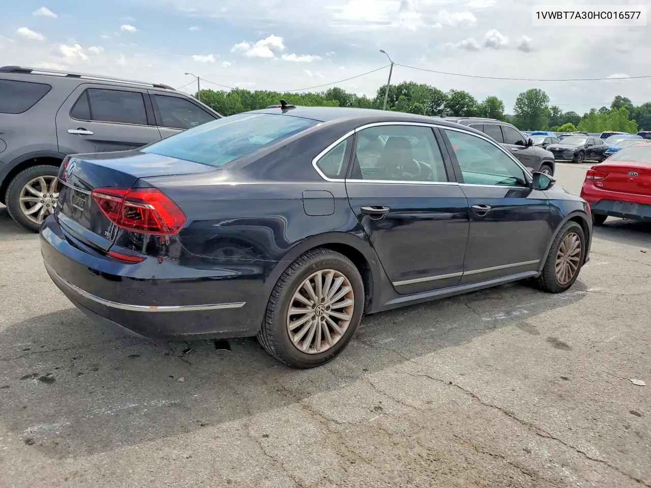 2017 Volkswagen Passat Se VIN: 1VWBT7A30HC016577 Lot: 56799726