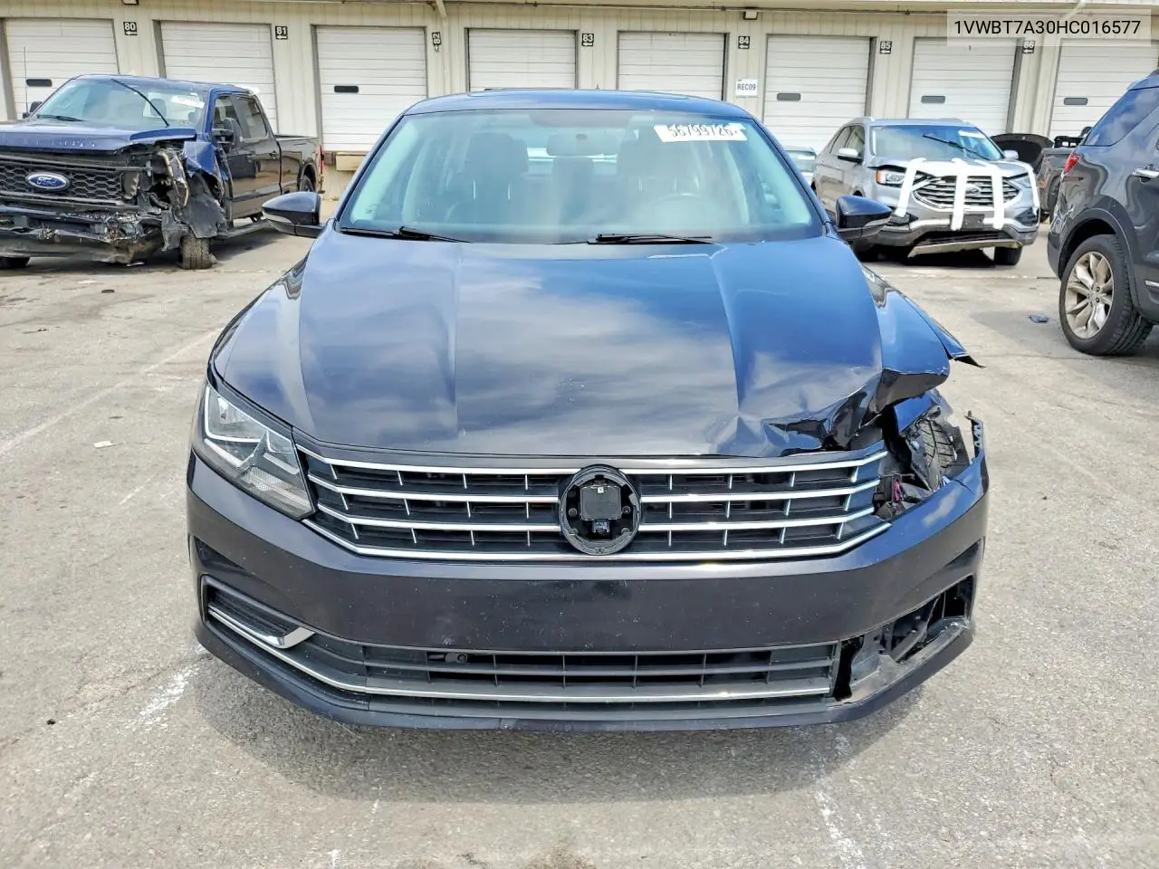 2017 Volkswagen Passat Se VIN: 1VWBT7A30HC016577 Lot: 56799726