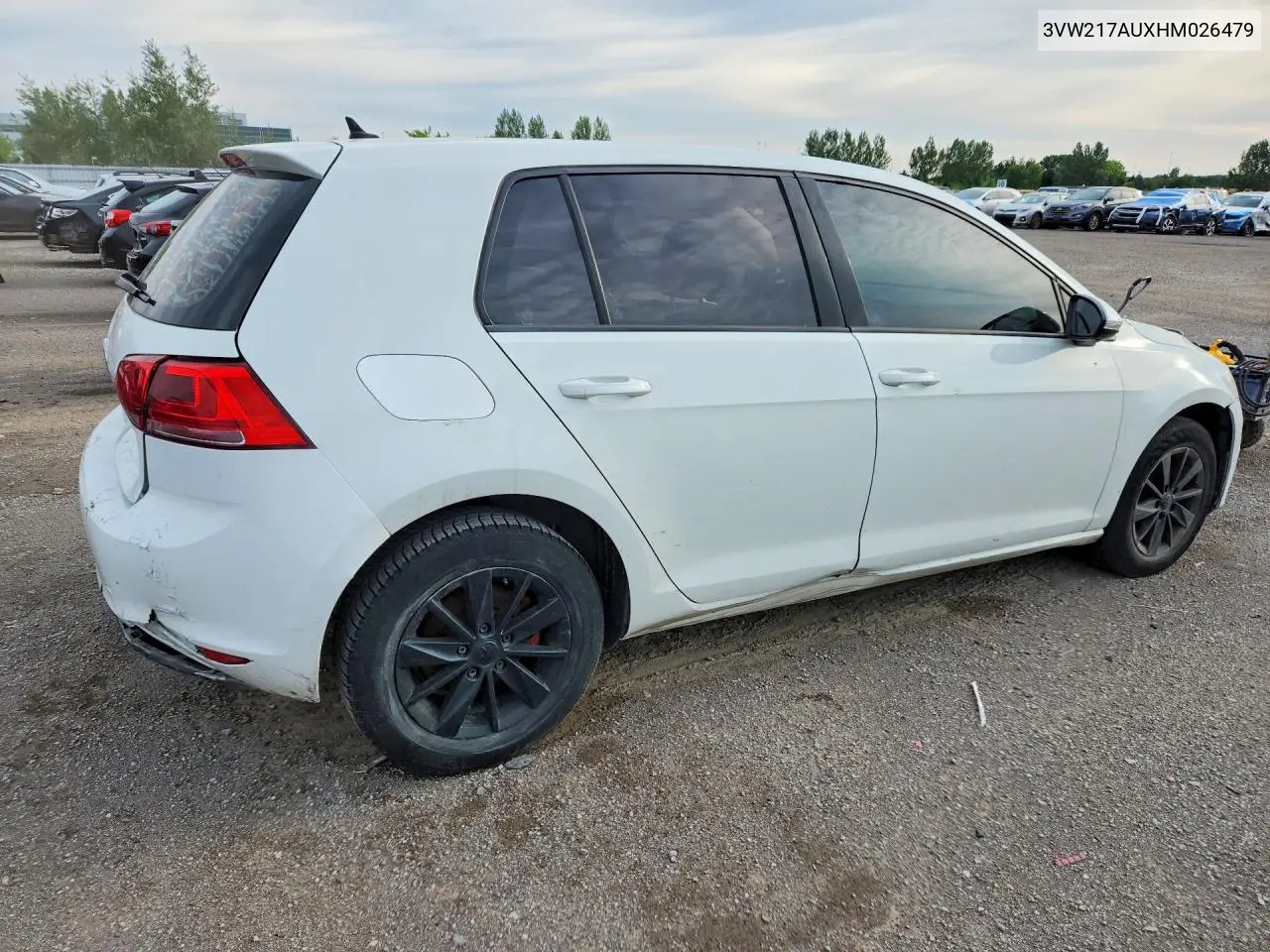 2017 Volkswagen Golf S VIN: 3VW217AUXHM026479 Lot: 56937586