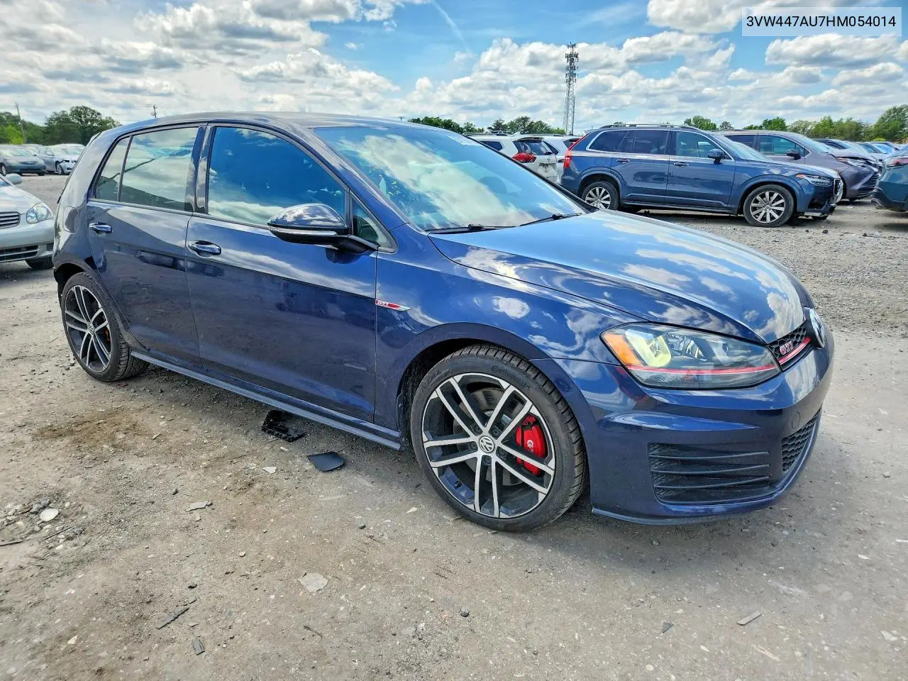 2017 Volkswagen Gti S VIN: 3VW447AU7HM054014 Lot: 57155116