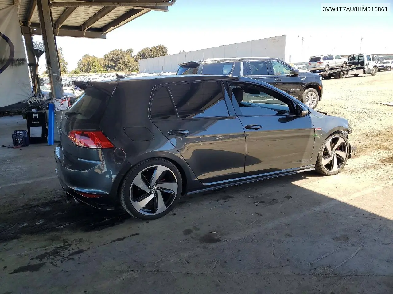 2017 Volkswagen Gti S VIN: 3VW4T7AU8HM016861 Lot: 57192036