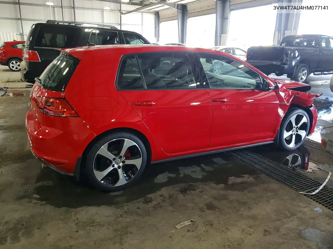 2017 Volkswagen Gti S VIN: 3VW4T7AU4HM077141 Lot: 57320906