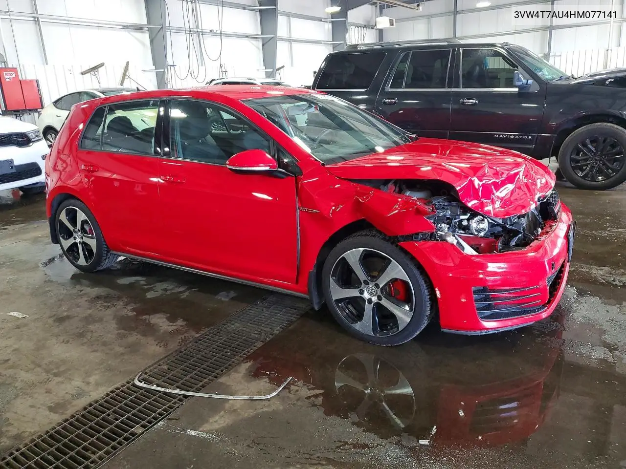 2017 Volkswagen Gti S VIN: 3VW4T7AU4HM077141 Lot: 57320906