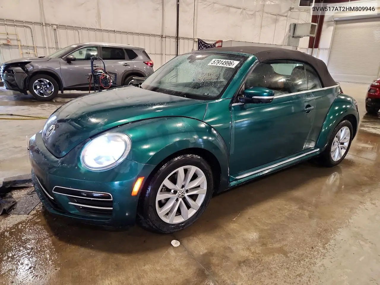 2017 Volkswagen Beetle S/Se VIN: 3VW517AT2HM809946 Lot: 57914996