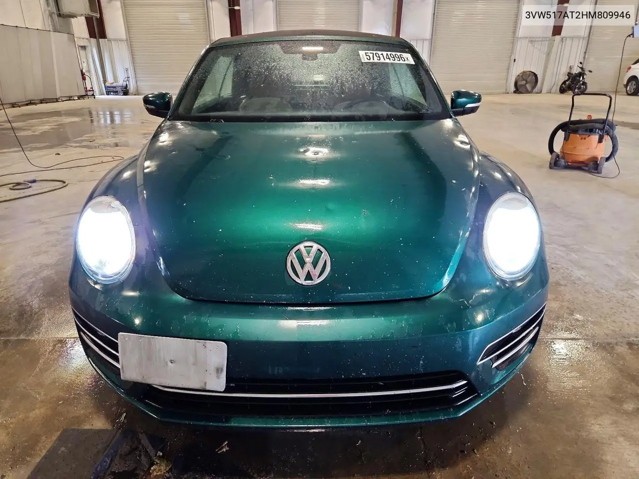 2017 Volkswagen Beetle S/Se VIN: 3VW517AT2HM809946 Lot: 57914996