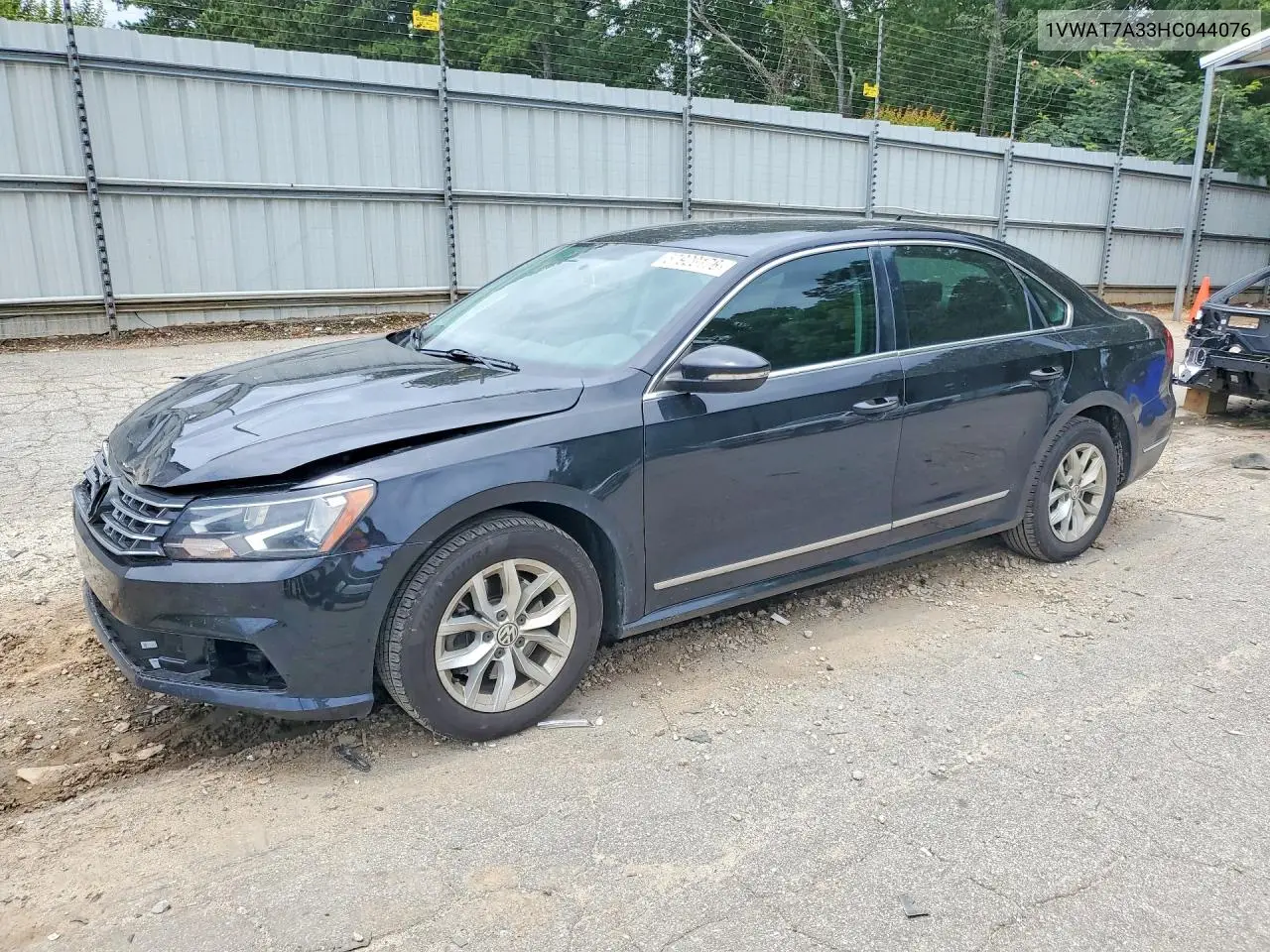 2017 Volkswagen Passat S VIN: 1VWAT7A33HC044076 Lot: 57920176