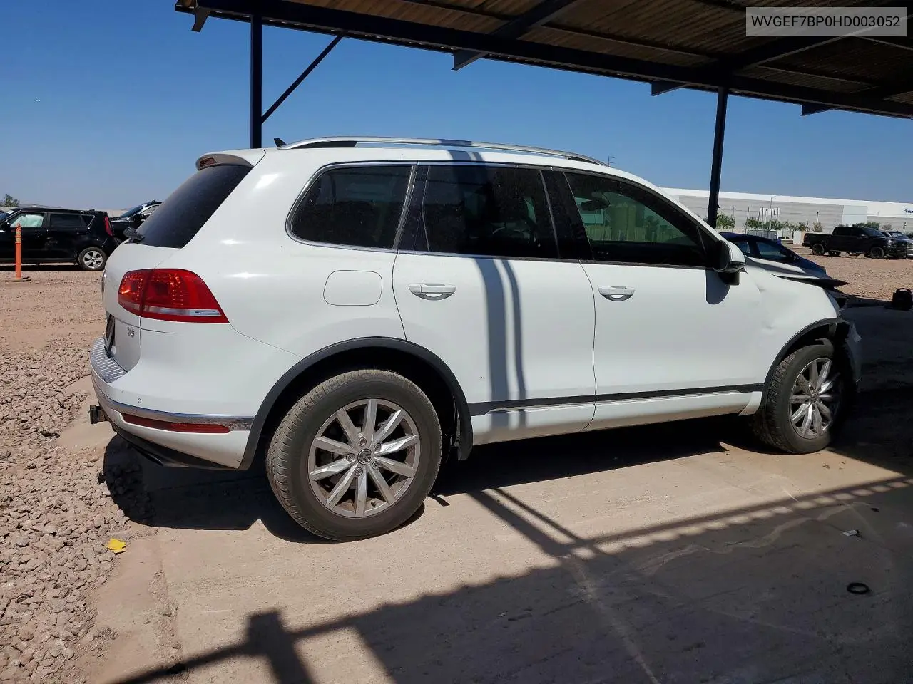 2017 Volkswagen Touareg Sport VIN: WVGEF7BP0HD003052 Lot: 57926786