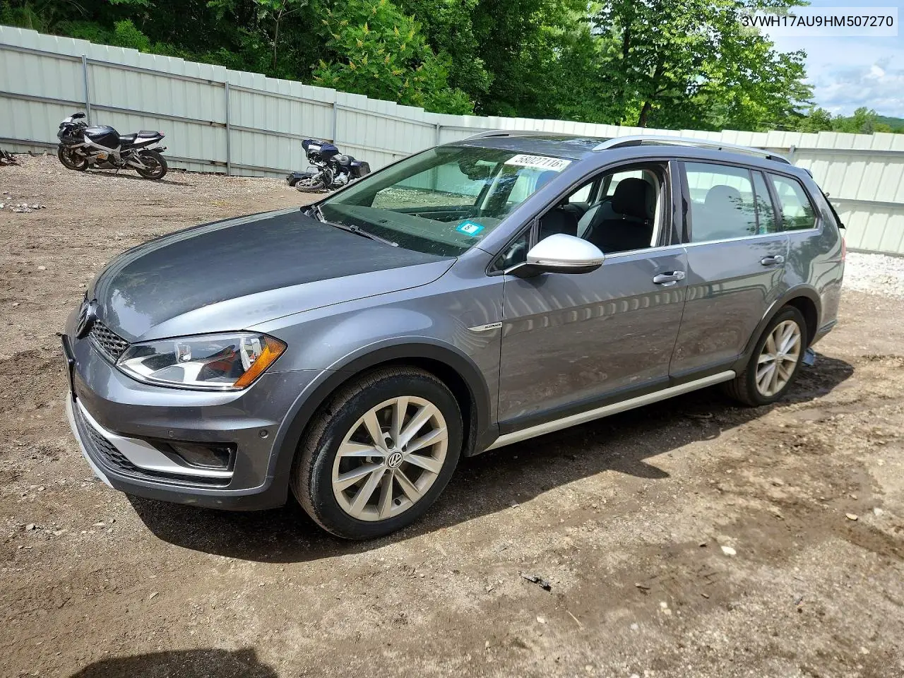 2017 Volkswagen Golf Alltrack S VIN: 3VWH17AU9HM507270 Lot: 58027116