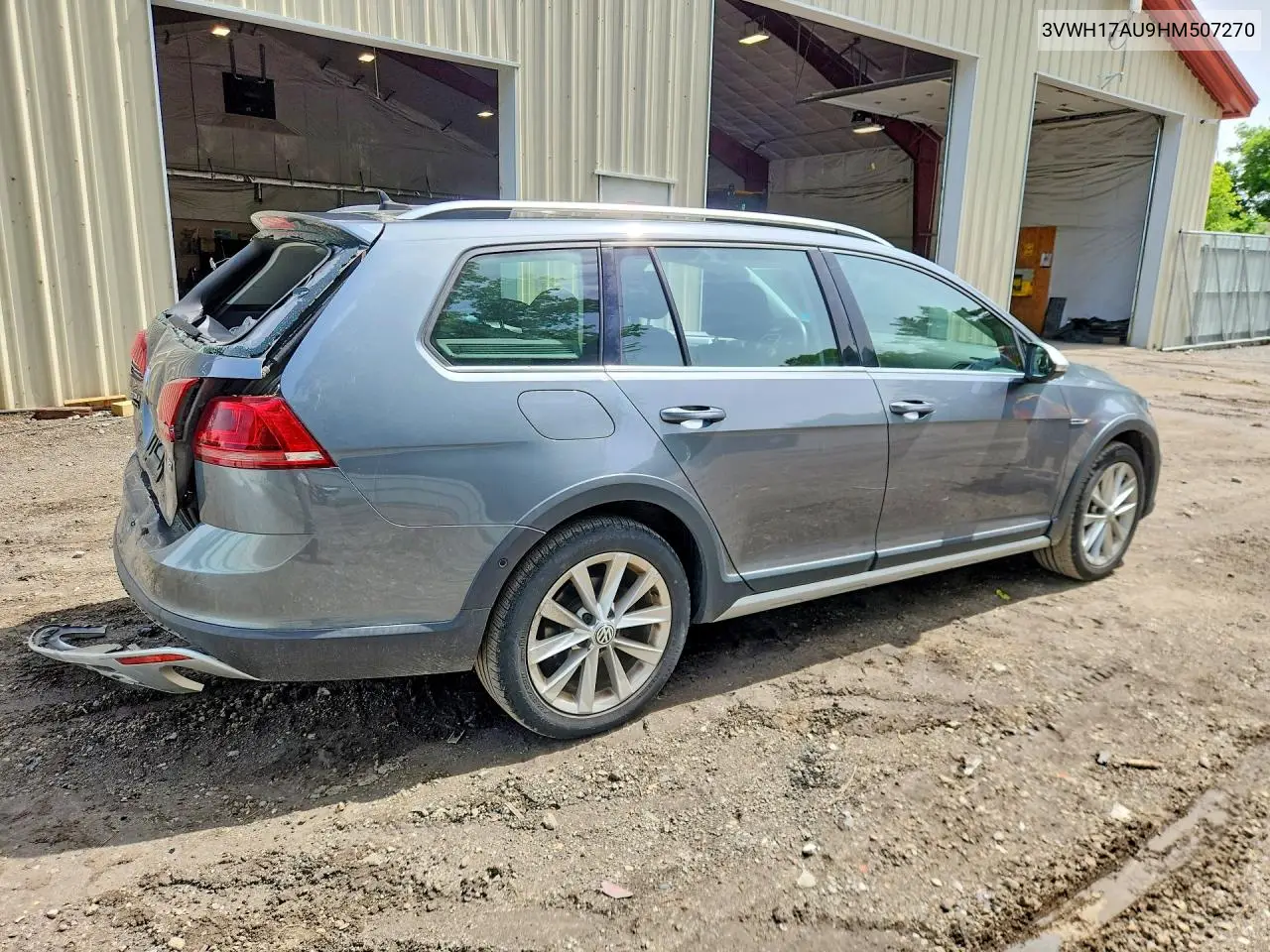 2017 Volkswagen Golf Alltrack S VIN: 3VWH17AU9HM507270 Lot: 58027116