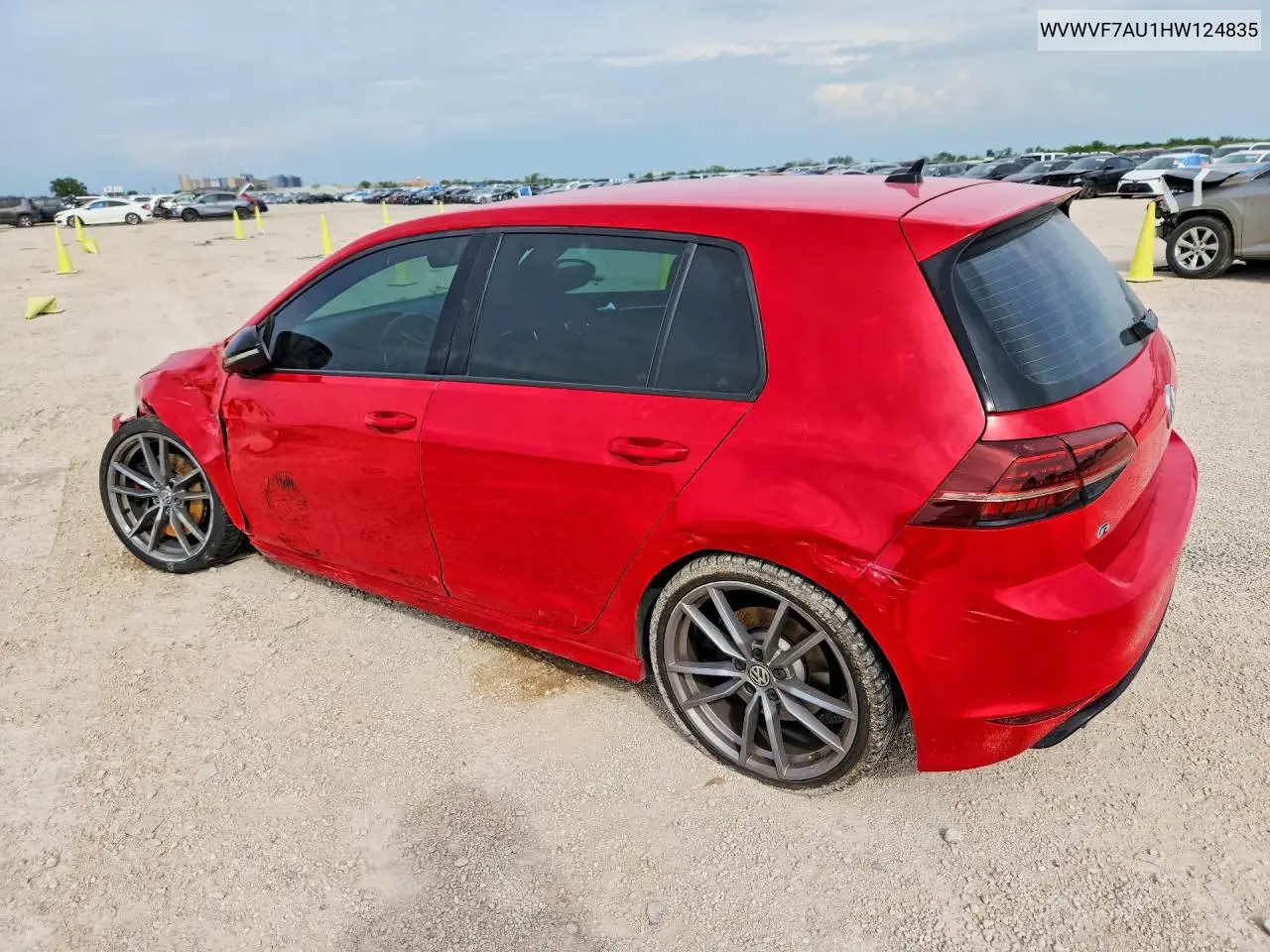 2017 Volkswagen Golf R VIN: WVWVF7AU1HW124835 Lot: 58108956