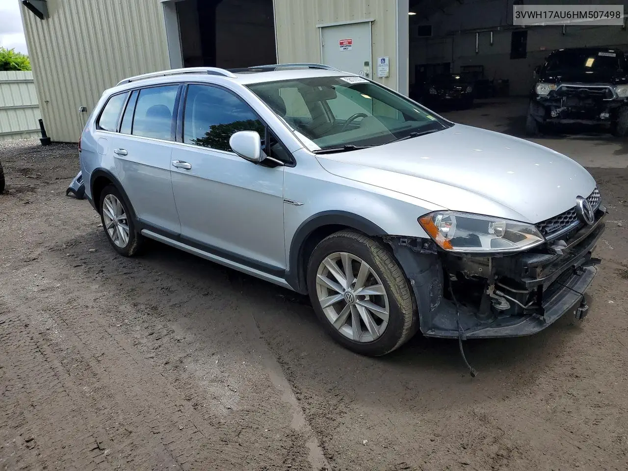 2017 Volkswagen Golf Alltrack S VIN: 3VWH17AU6HM507498 Lot: 58170576