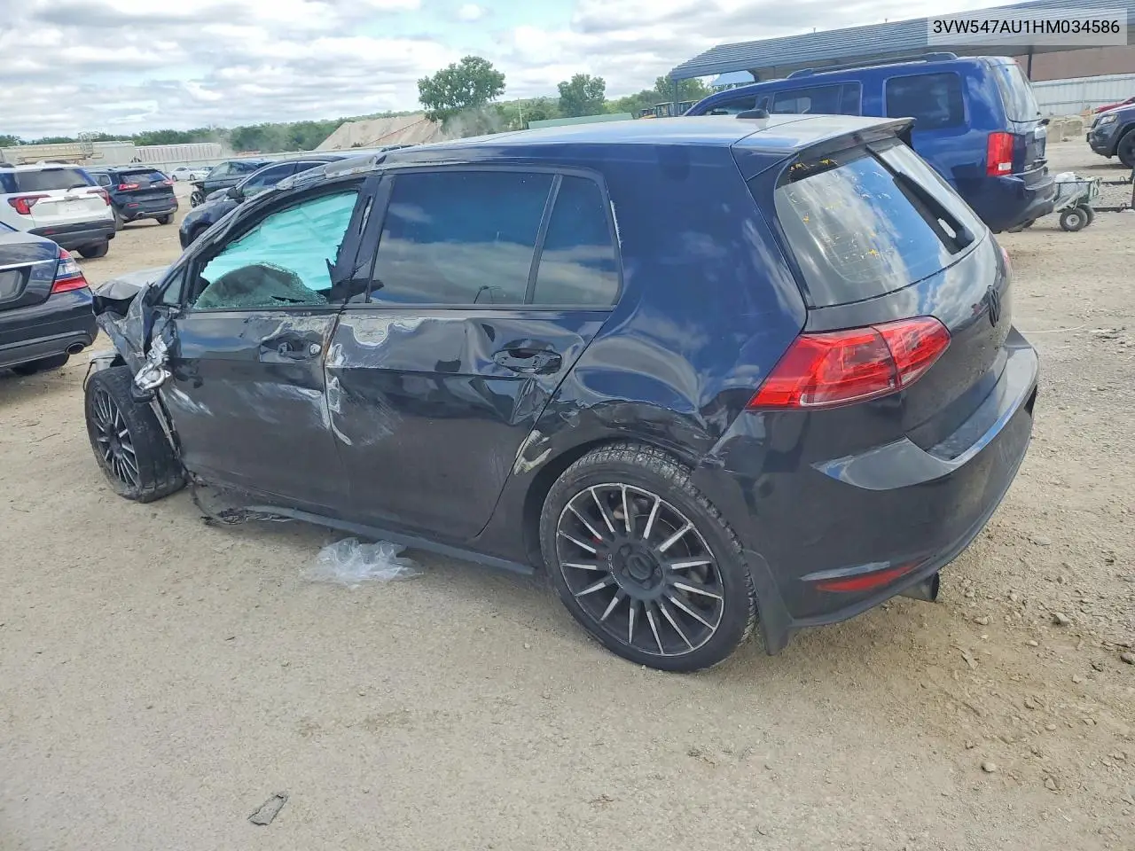 2017 Volkswagen Gti Sport VIN: 3VW547AU1HM034586 Lot: 58237106
