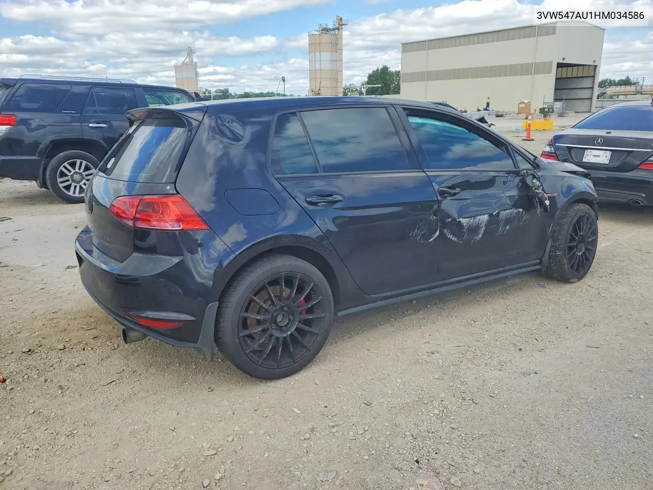 2017 Volkswagen Gti Sport VIN: 3VW547AU1HM034586 Lot: 58237106