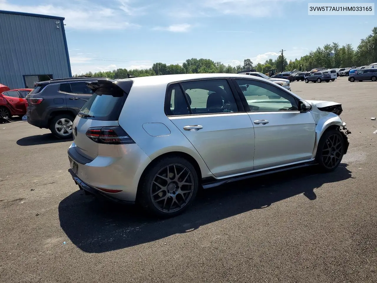 2017 Volkswagen Gti S VIN: 3VW5T7AU1HM033165 Lot: 58426516