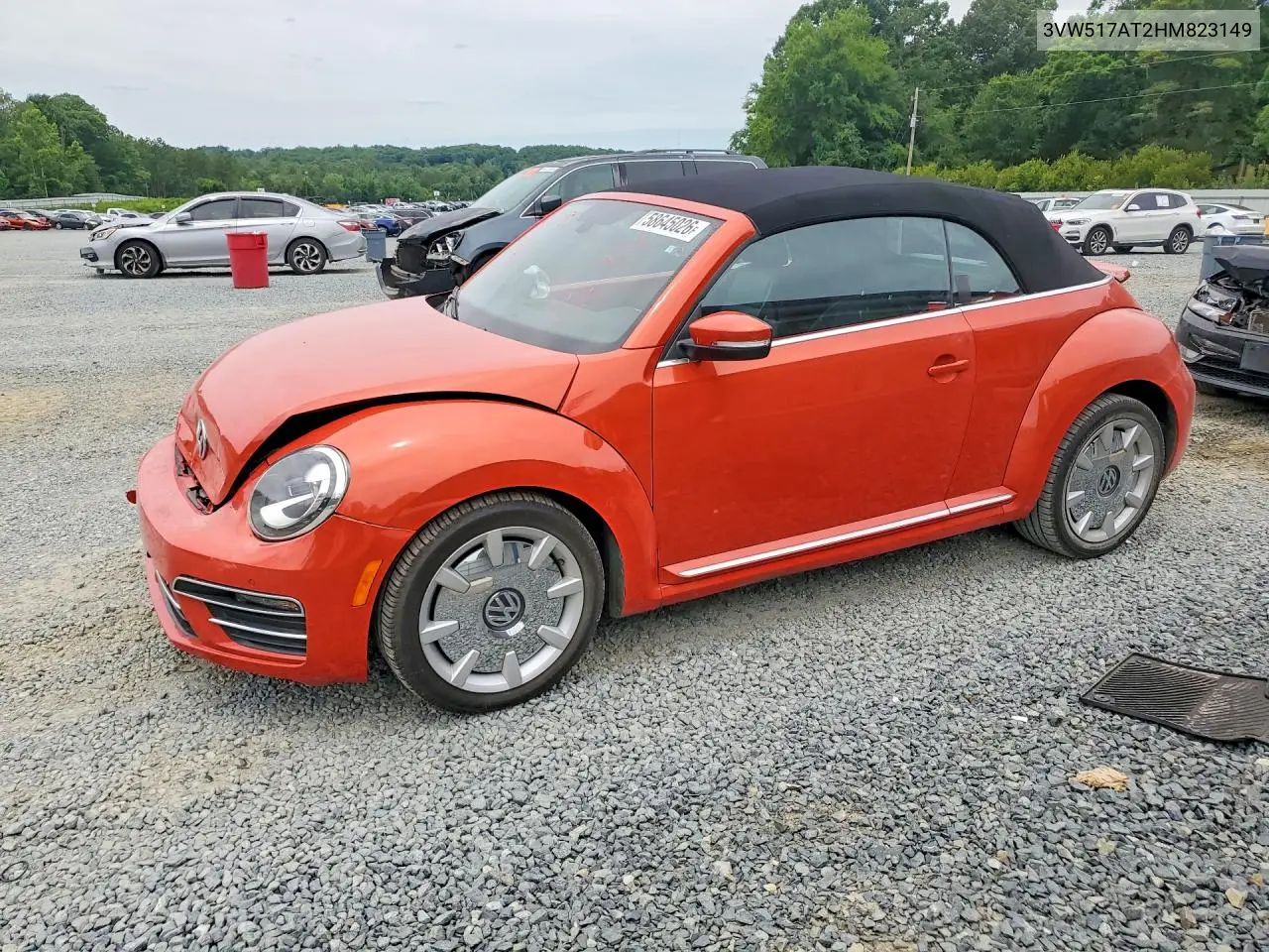 2017 Volkswagen Beetle S/Se VIN: 3VW517AT2HM823149 Lot: 58645026