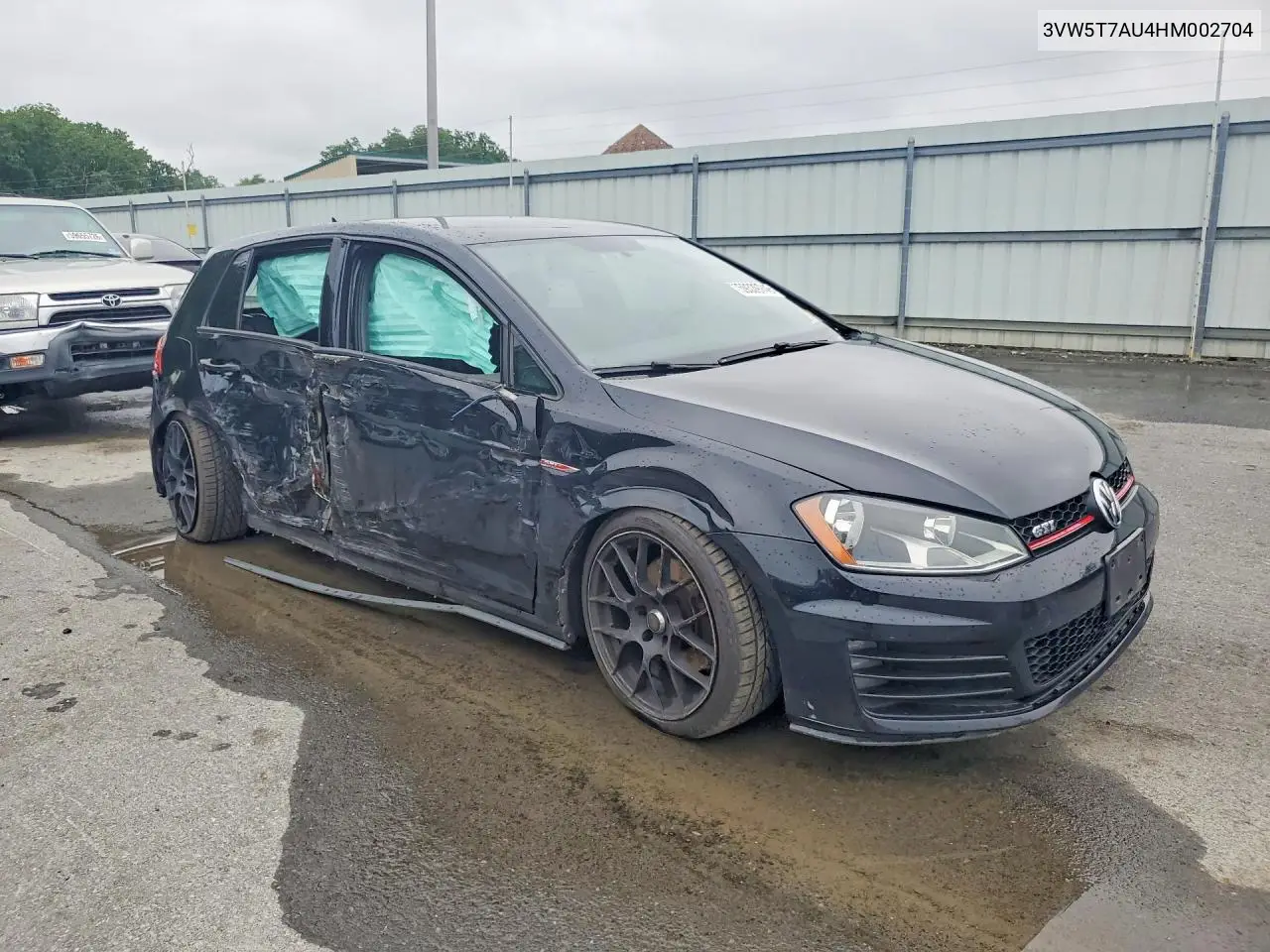 2017 Volkswagen Gti S VIN: 3VW5T7AU4HM002704 Lot: 59339746