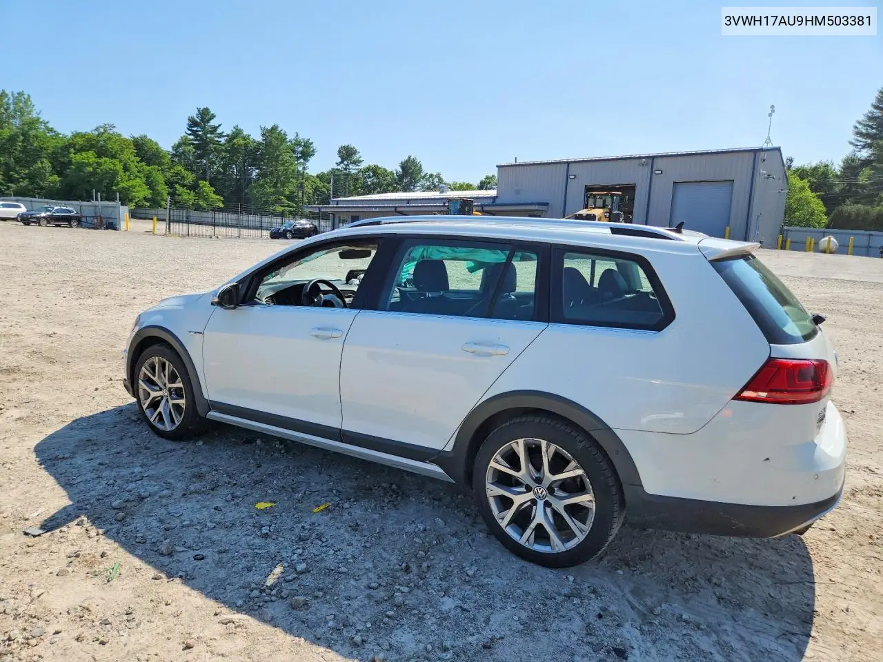 2017 Volkswagen Golf Alltrack S VIN: 3VWH17AU9HM503381 Lot: 59357946