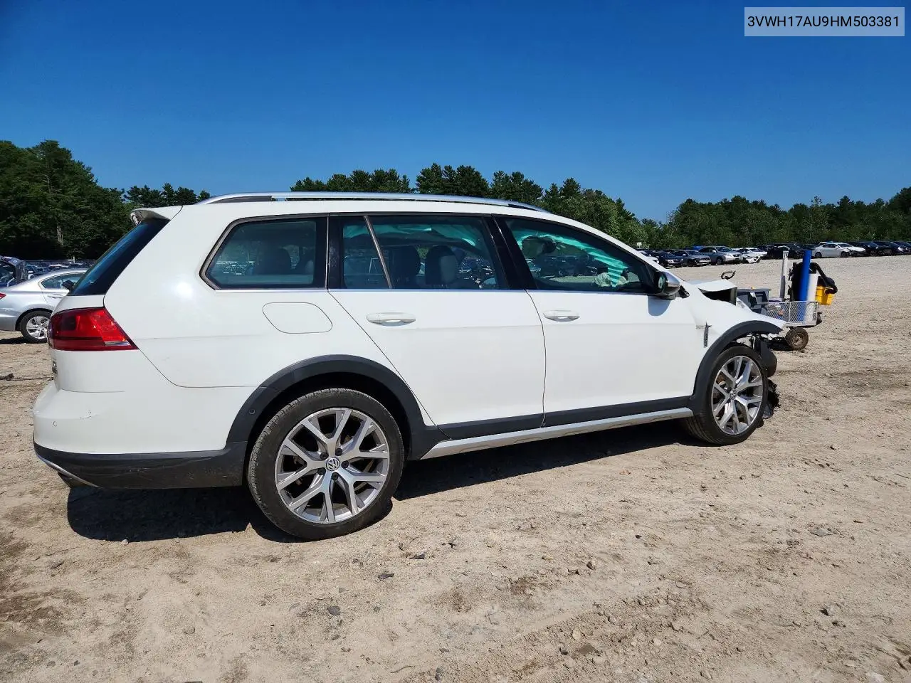 2017 Volkswagen Golf Alltrack S VIN: 3VWH17AU9HM503381 Lot: 59357946