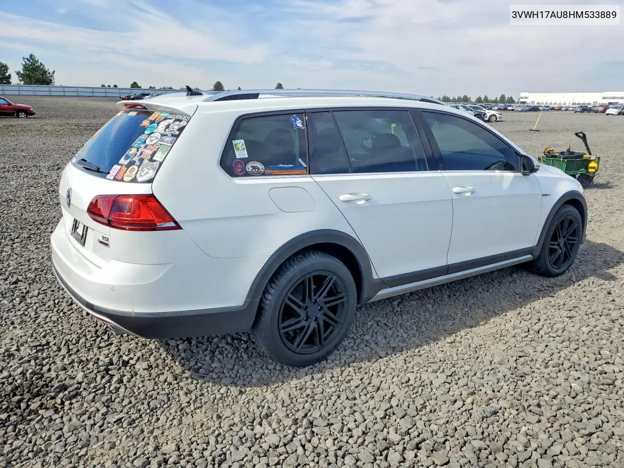 2017 Volkswagen Golf Alltrack S VIN: 3VWH17AU8HM533889 Lot: 59726716
